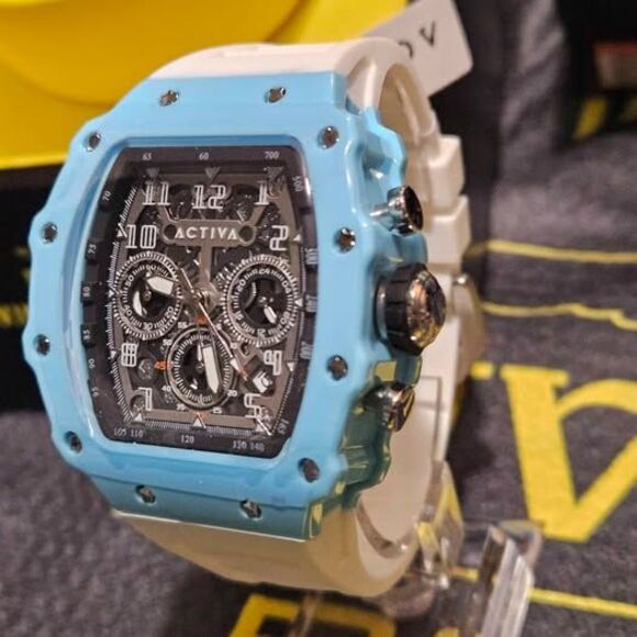 Activa x Invicta ACW2305-016 Chronograph Gradient Blue Watch - Picture 2 of 7